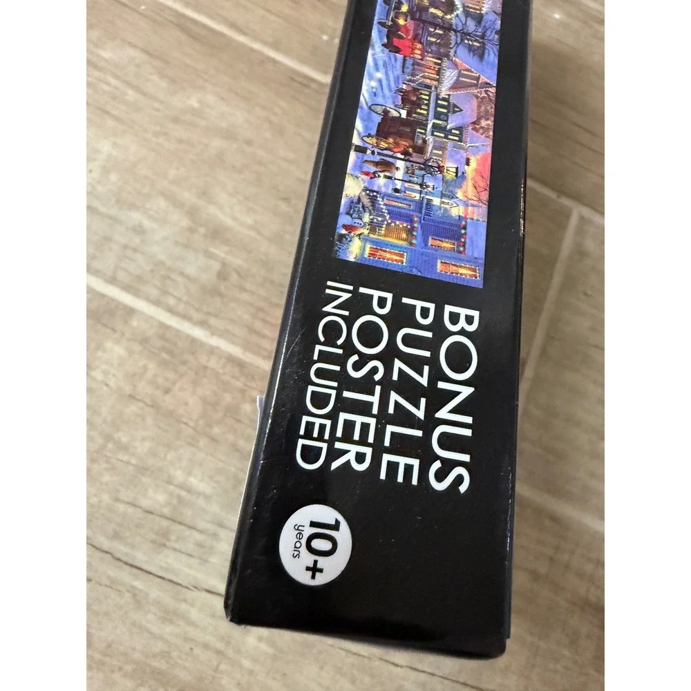 Kodak Panoramic Puzzle 750 Piece Christmas Evening Dominic Davison New Sealed